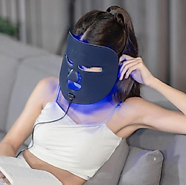 Yüz Maskesi Kırmızı Işık Terapisi Gençleştirme Kırışıklık Giderme Akne Tedavisi Led Terapi Maske